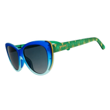 "Rhonda's Peacock Palace" Glam G Polarized Sunglasses