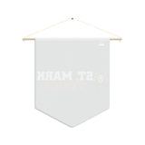St. Mark Catholic Tennis Pennant Banner
