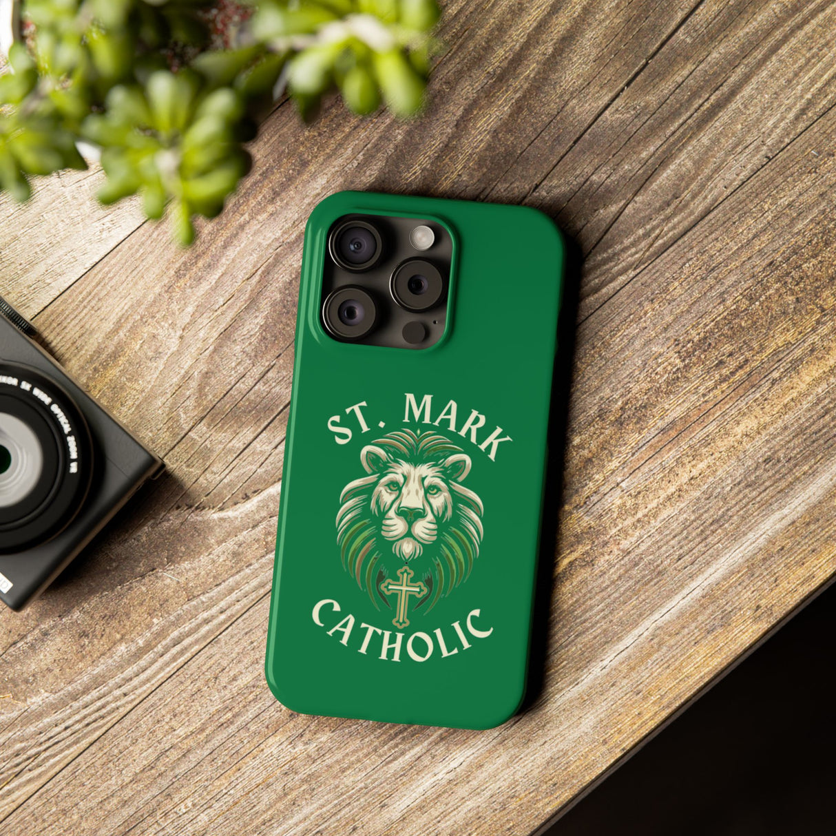 St. Mark Catholic Slim iPhone Case