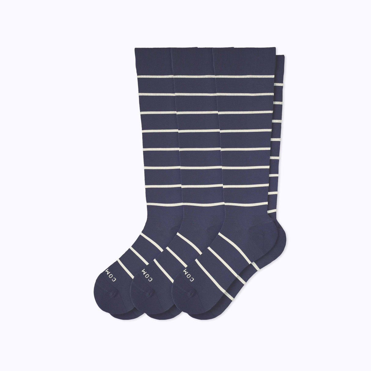 Knee-High Compression Socks – 3 Pack Stripe