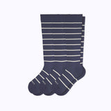 Knee-High Compression Socks – 3 Pack Stripe