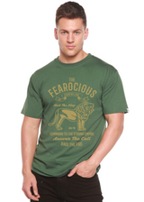 The Fearocious Spun Bamboo® Men's Bamboo Viscose/Organic Cotton Short Sleeve Graphic T-Shirt