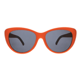 "Ties Cherry Stem With Tongue" Orange Glam G Polarized Sunglasses