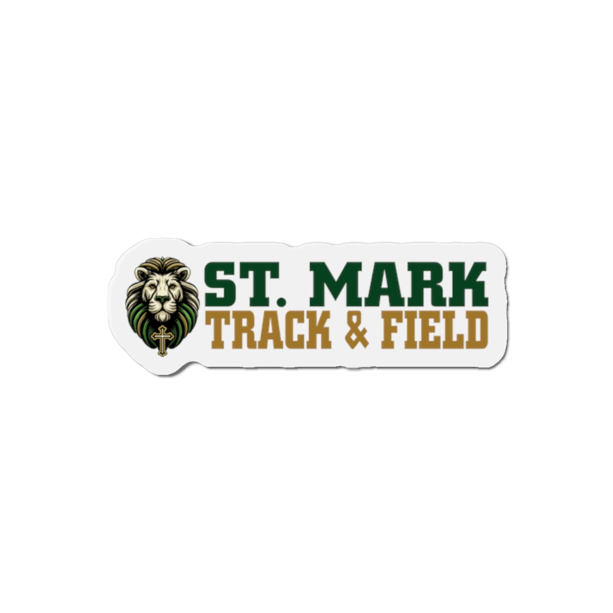 St. Mark Catholic Track & Field Magnets