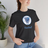 Hoggard Vikings Football Unisex Heathered Tee