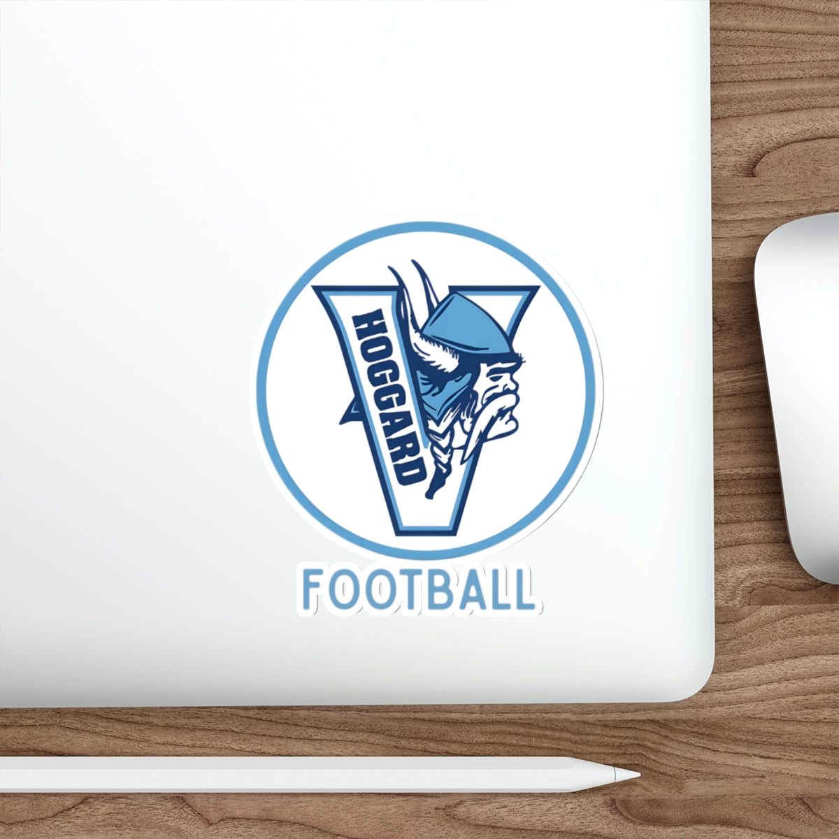 Hoggard Vikings Football Vinyl Decal