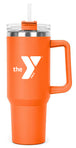 40 oz Tumbler with Straw and Twist Lid