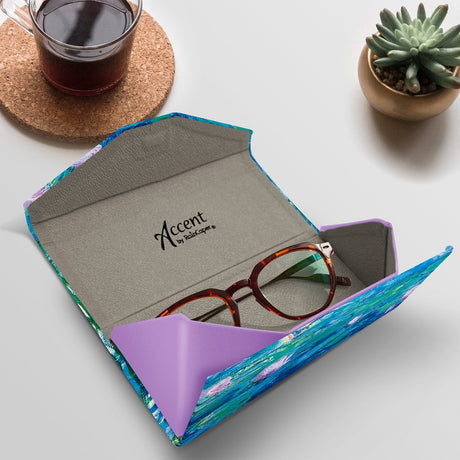 Monet Nympheas Folding Glasses Case – Compact & Protective