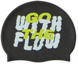 Unisex Silicone Swimming hat That Protects Hair and Ears, Pretty and Cool Artist Collaboration Design Swimming hat