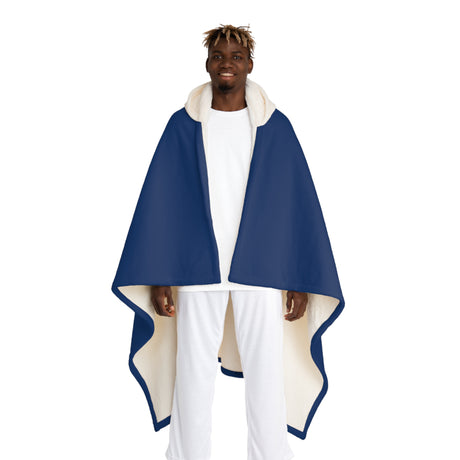 Hoggard Vikings Football Sherpa Hooded Blanket – Custom Name + Team Number