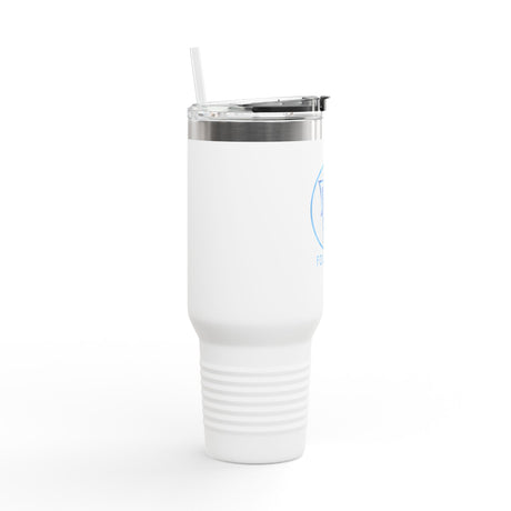 Hoggard Vikings Football 40oz Insulated Stainless Steel Tumbler
