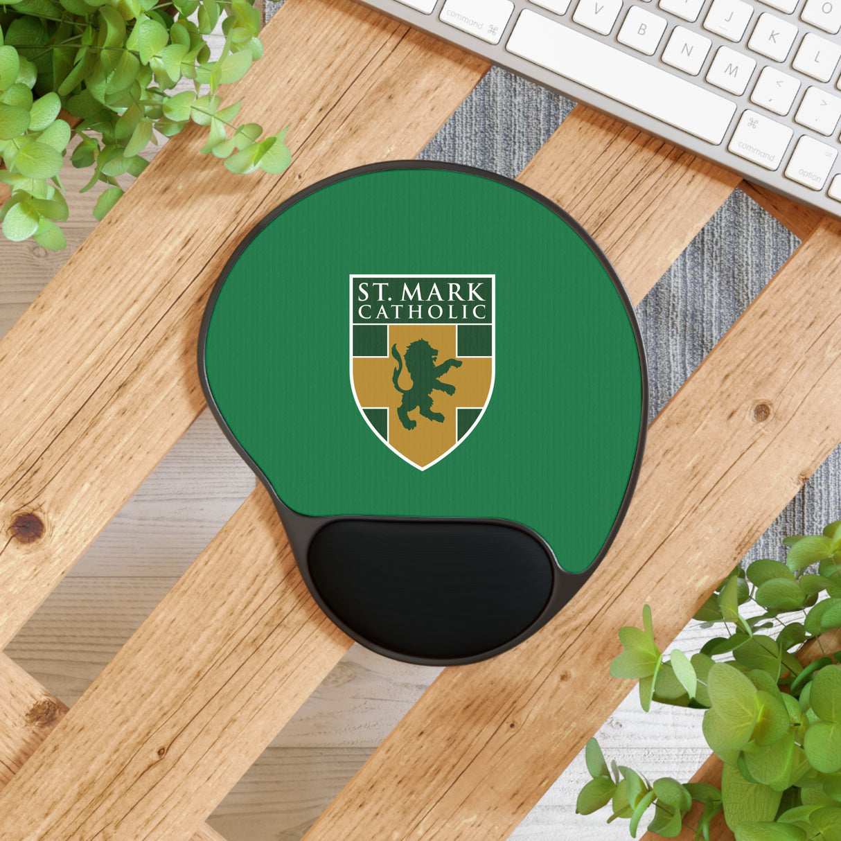 St. Mark Catholic Mouse Pad with Wrist Rest