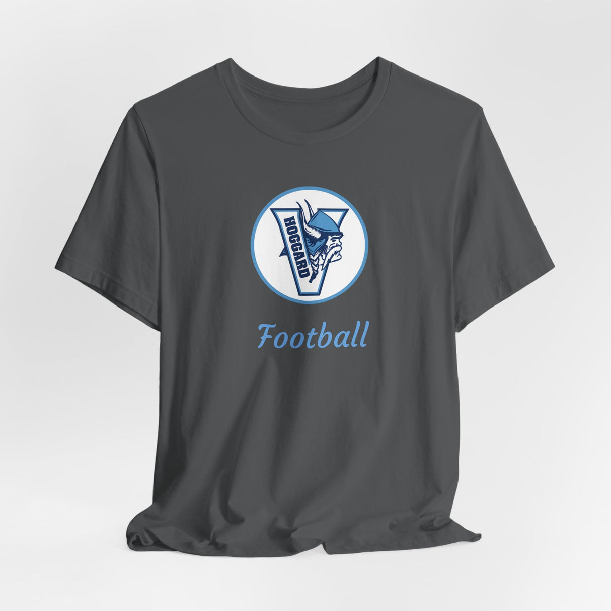 Hoggard Vikings Football Unisex Heathered Tee