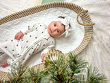 Tiny Trees Ribbed Bamboo Zippy Pajamas