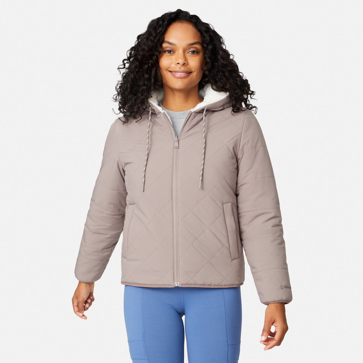 Women's Hooded Cirrus Quilted Reversible Jacket