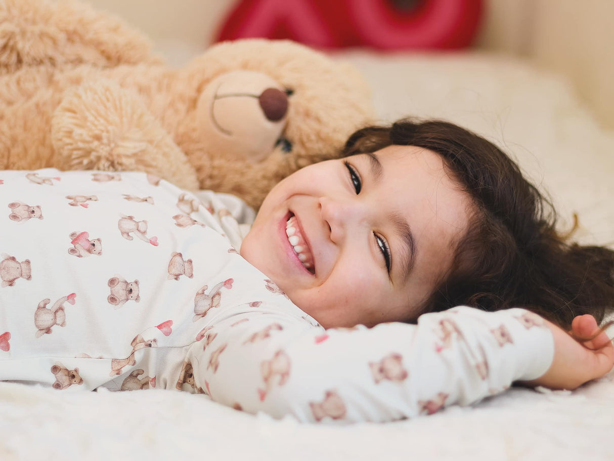 Teddy-Gram 2pc Bamboo Pajamas