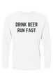 Copperhead Beer Relay Drink Beer Run Fast Islander L/S Performance Tee w/ UPF 50+