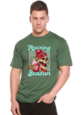 Freezing Season Unisex Bamboo Viscose/Organic Cotton Short Sleeve Graphic T-Shirt
