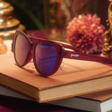 "Midnight Merlot Glow" Glam G Polarized Sunglasses