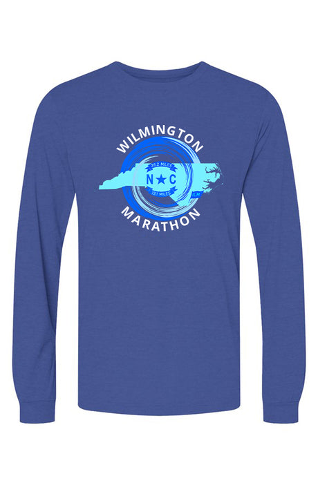 Wilmington Marathon Unisex Triblend L/S Tee