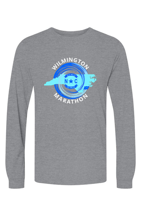 Wilmington Marathon Unisex Triblend L/S Tee