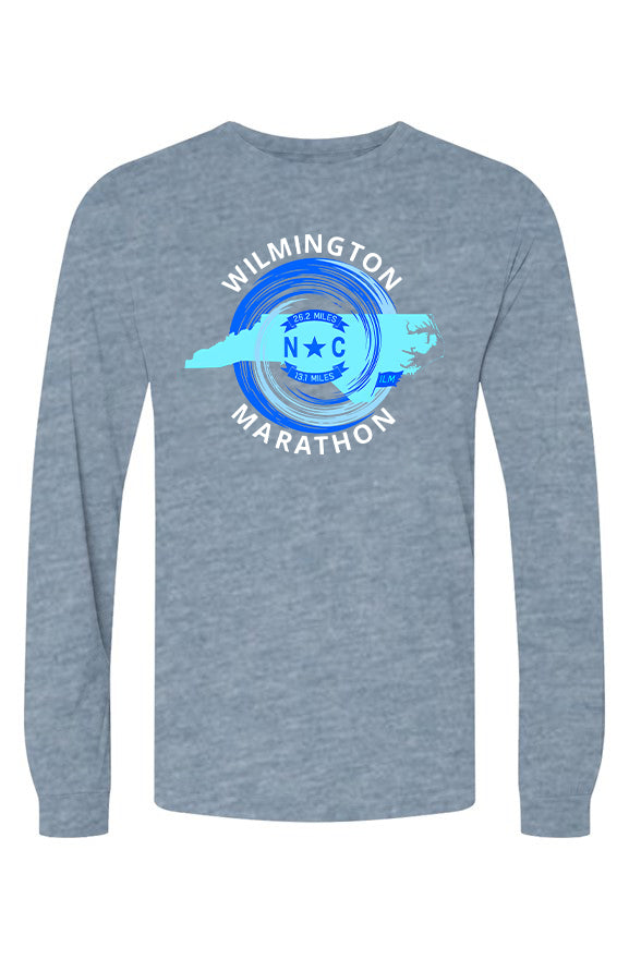 Wilmington Marathon Unisex Triblend L/S Tee