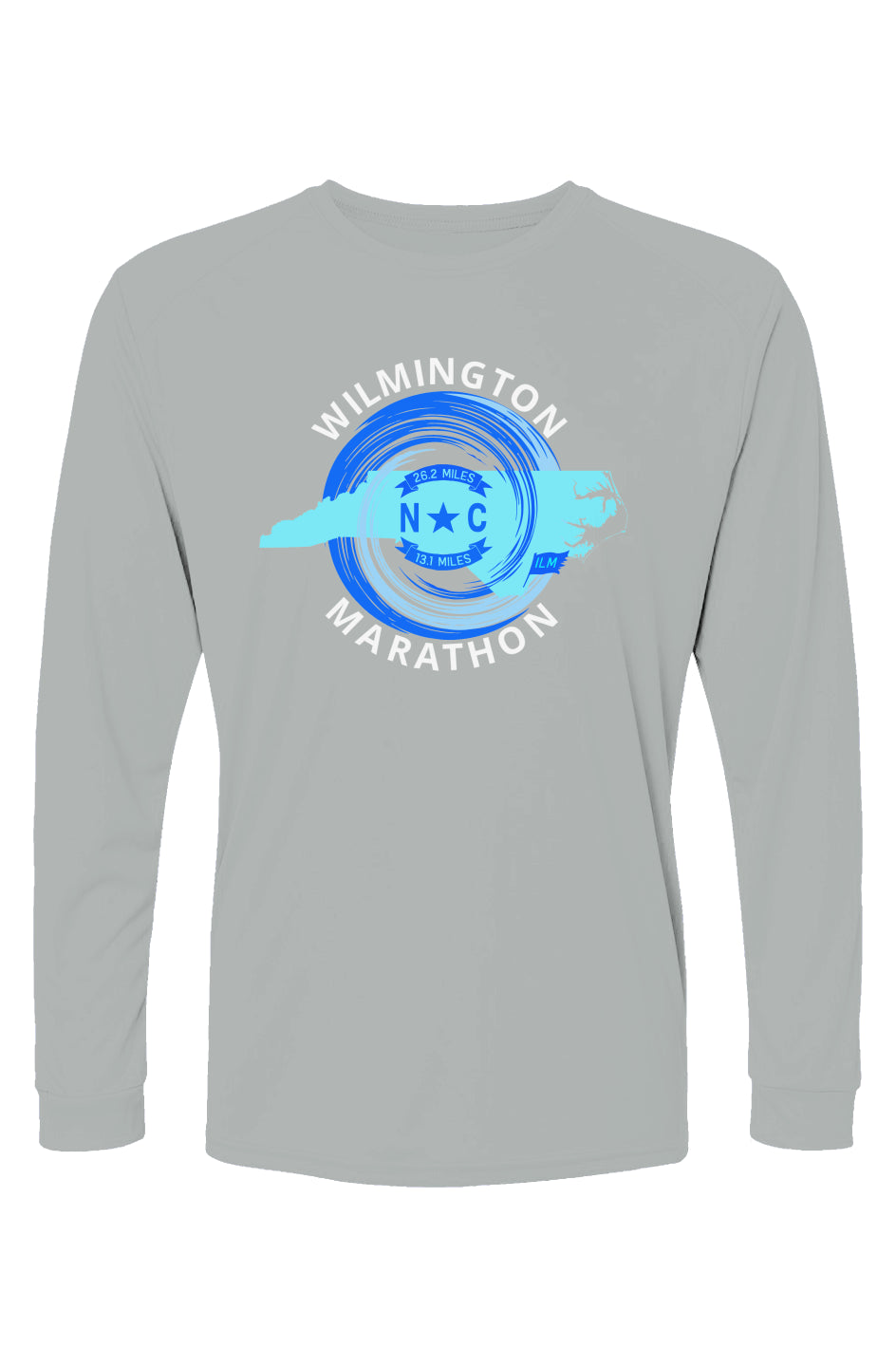 Wilmington Marathon Boston Qualified Islander L/S Performance Tee