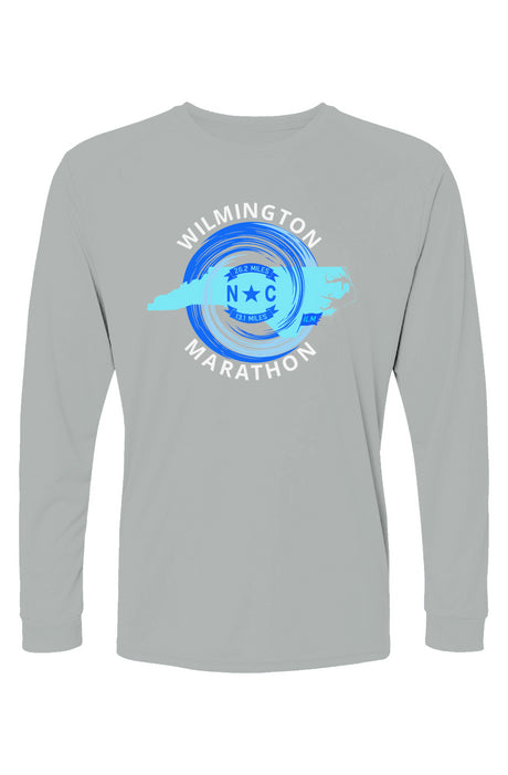 Wilmington Marathon Boston Qualified Islander L/S Performance Tee