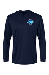 Wilmington Marathon Boston Qualified Hooded L/S Performance Tee