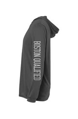 Wilmington Marathon Boston Qualified Hooded L/S Performance Tee