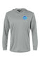 Wilmington Marathon Boston Qualified Hooded L/S Performance Tee