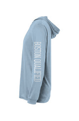 Wilmington Marathon Boston Qualified Hooded L/S Performance Tee