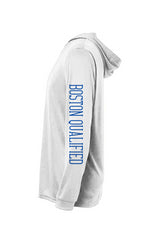 Wilmington Marathon Boston Qualified Hooded L/S Performance Tee