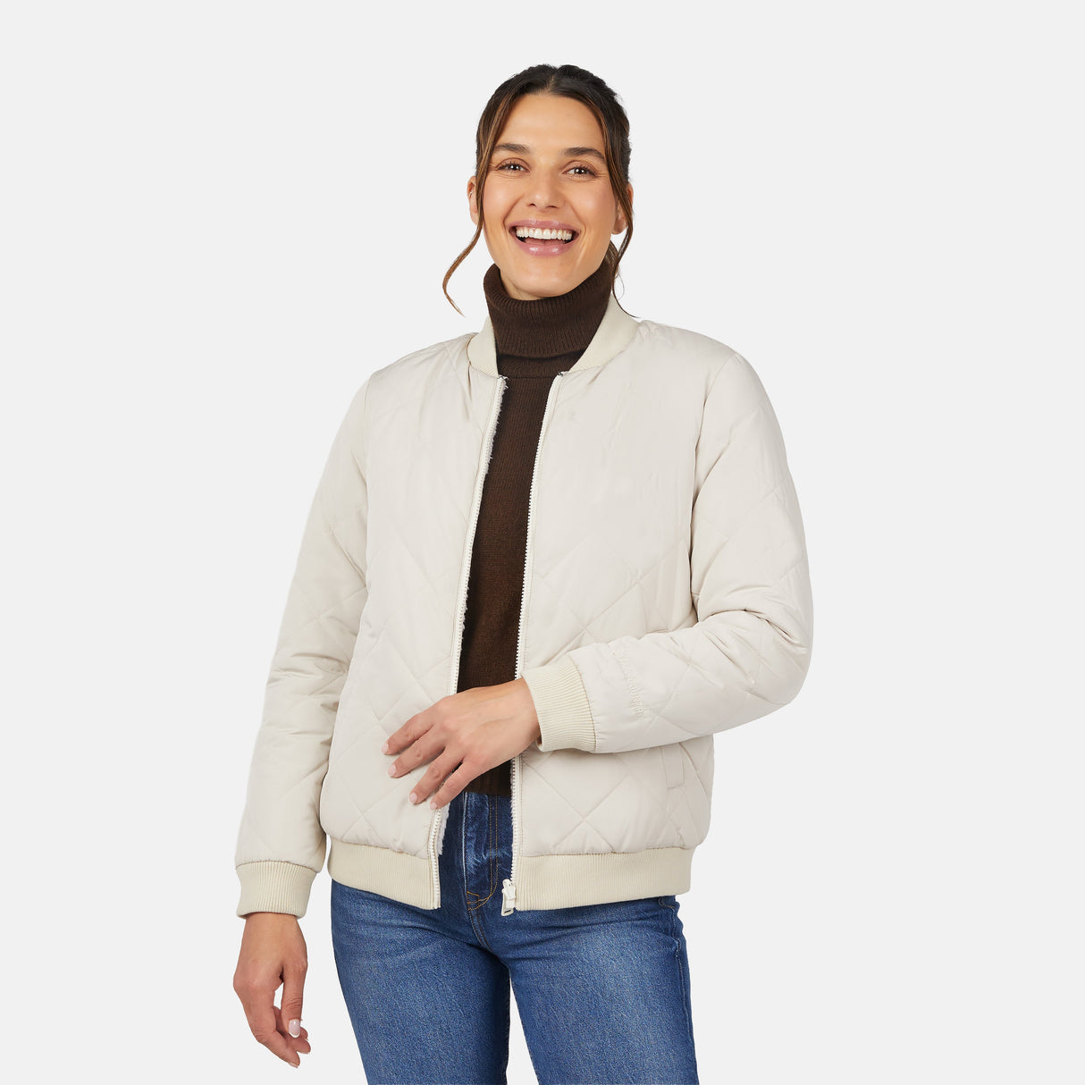 Women's Stratus Lite Reversible Quilted Bomber Jacket