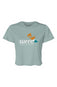 Ladies' Flowy Cropped Tee