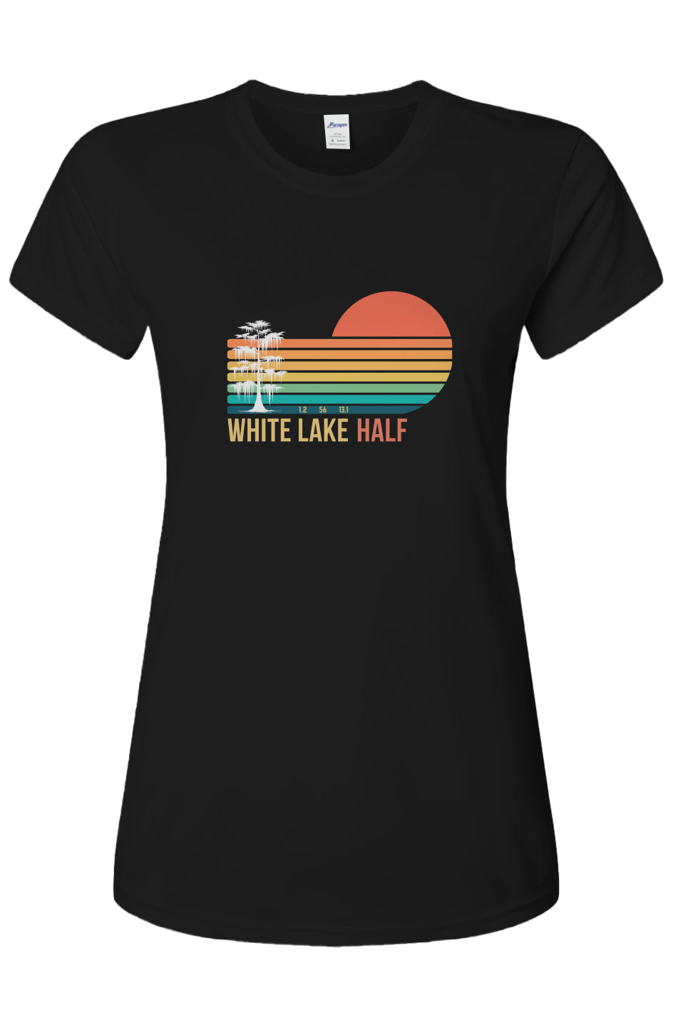 White Lake Half Ladies' Islander Performance Tee w/ UPF 50+