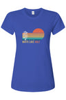 White Lake Half Ladies' Islander Performance Tee w/ UPF 50+