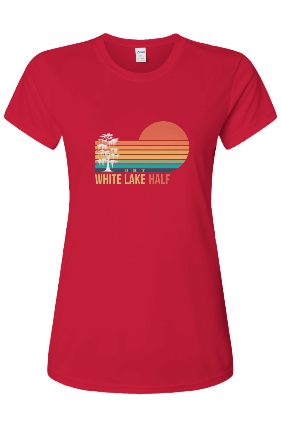 White Lake Half Ladies' Islander Performance Tee w/ UPF 50+