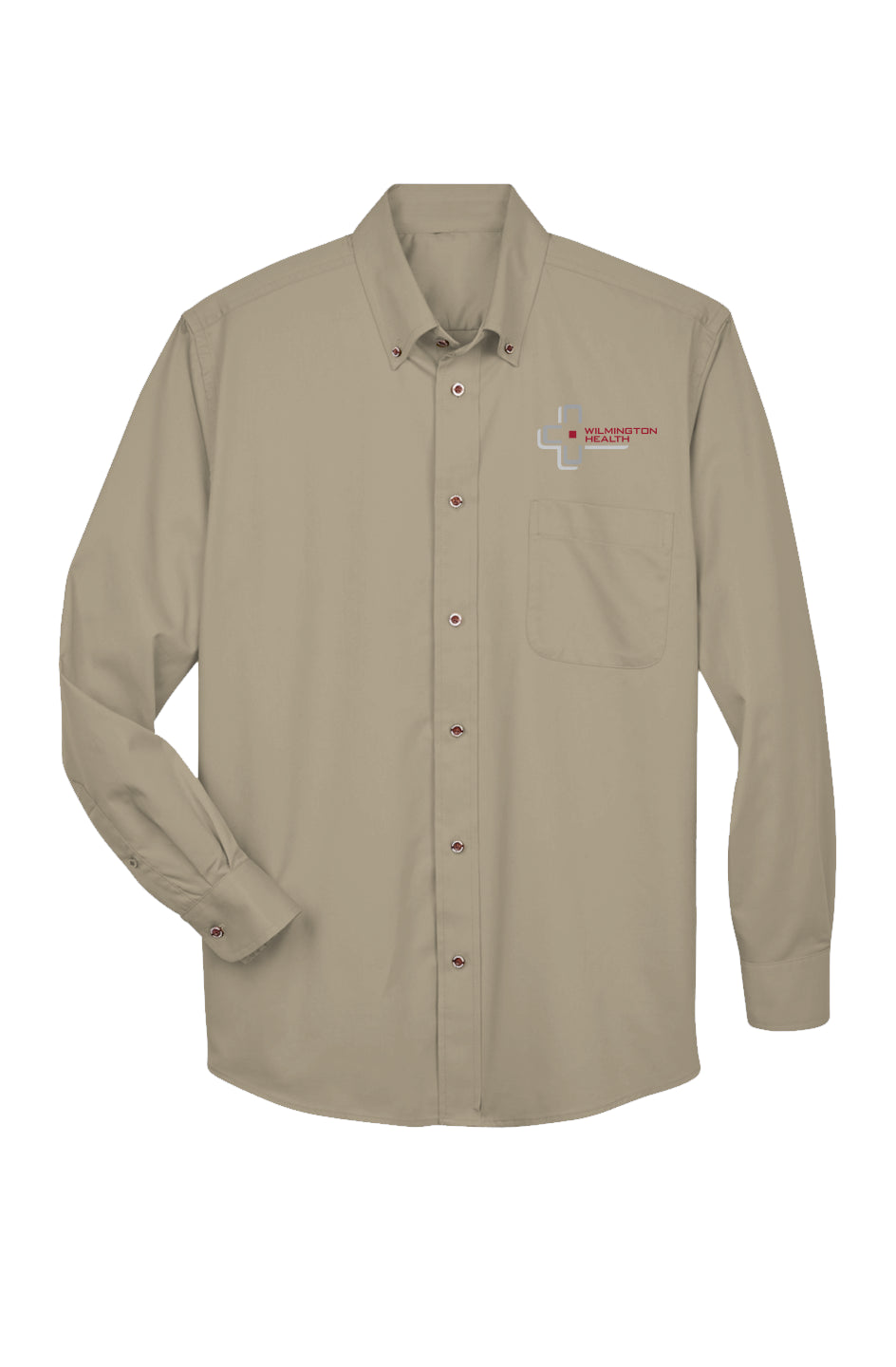 Men's Easy Blend Long Sleeve Twill Shirt