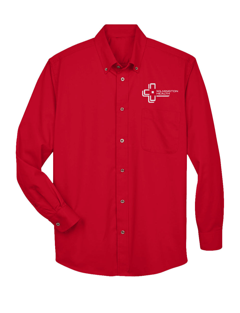 Men's Easy Blend Long Sleeve Twill Shirt