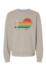 White Lake Half Sponge Fleece Crewneck Sweatshirt