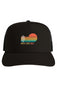 White Lake Half Mesh Contrast Trucker