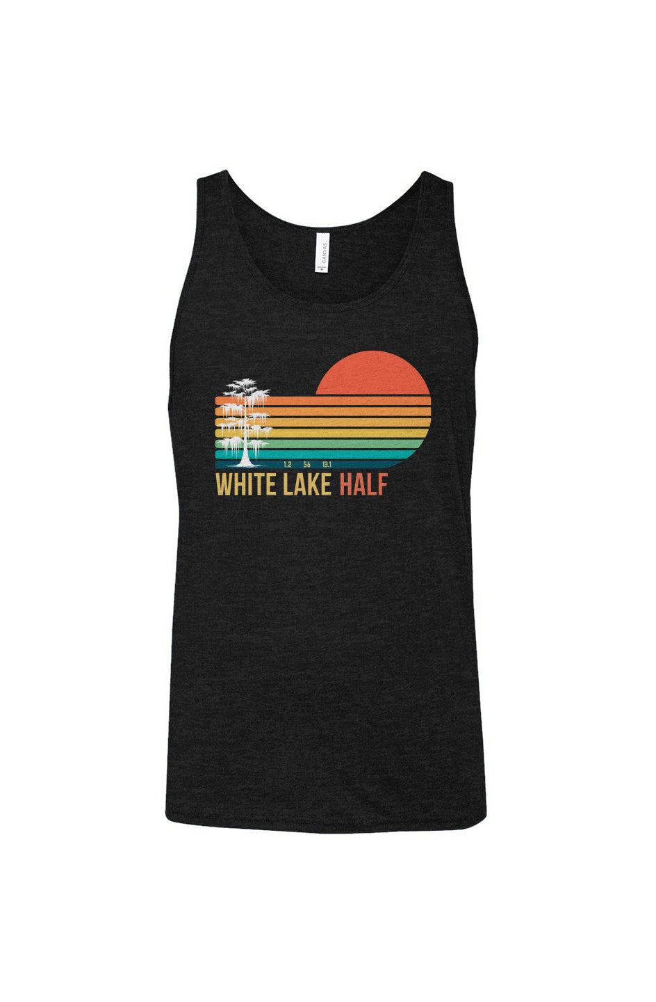 White Lake Half Unisex Triblend Tank