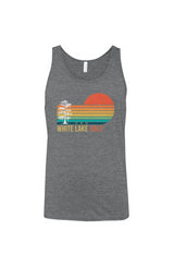 White Lake Half Unisex Triblend Tank