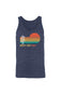 White Lake Half Unisex Triblend Tank