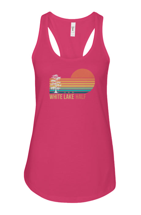 White Lake Half Ladies' Racerback Tank