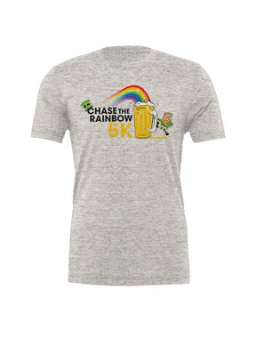 Chase the Rainbow 5K Unisex Triblend Tee