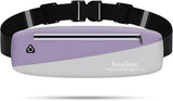 Slim Fanny Packs for Women Men,Waterproof Waist Pack with Reflective Strip Adjustable Strap,Running Belt for Sports Workout Cycling Hiking, Casual Hands-Free Wallets Phone Bag (Style 11)