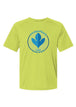 Sassafras 8 Mile Road Race Islander Performance Tee w/ UPF 50+