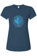Sassafras 8 Mile Road Race Ladies' Islander Performance Tee w/ UPF 50+